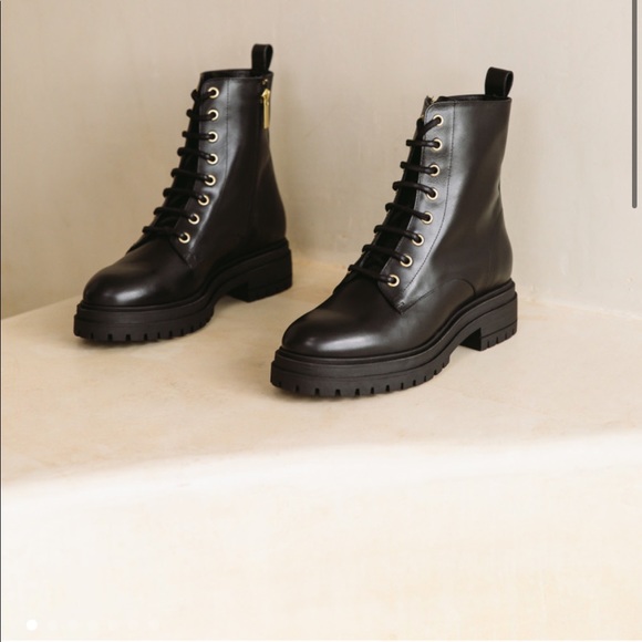 Bobbies Shoes - Bobbies Paris Combat Boots 37 (size 7.5/8)